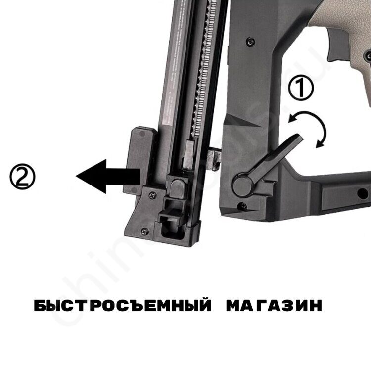 Пистолет гвоздезабивной по бетону газовый MD45 (в сумке)